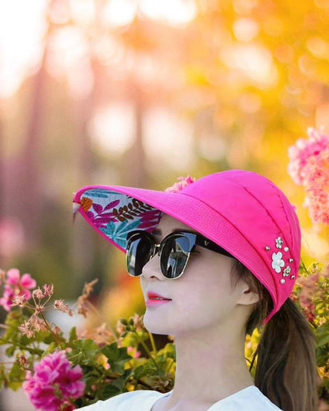 Spring and summer Visor style hat