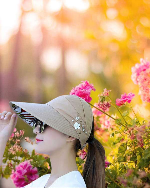 Spring and summer Visor style hat